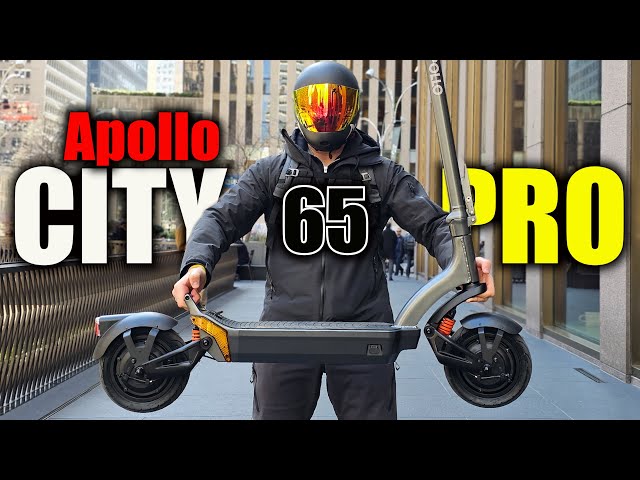 Did Apollo Accidentally Make the Perfect Commuter Electric Scooter? 2024 Apollo City PRO Review