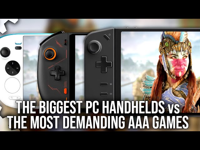 Handheld PC Triple-A Gaming: Lenovo Legion Go vs OneXPlayer 2 Pro vs AyaNeo Kun vs Asus ROG Ally