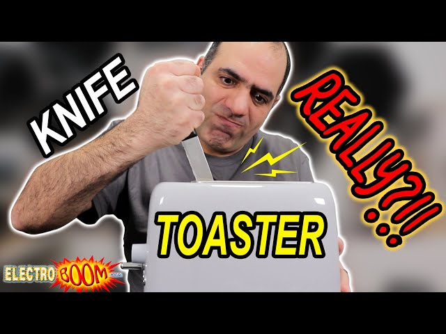 Sticking Knife in Toaster? Welding with SALT WATER?!!! (LATITY-009)