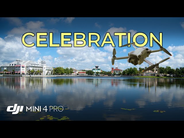 DJI Mini 4 Pro Footage - Celebration