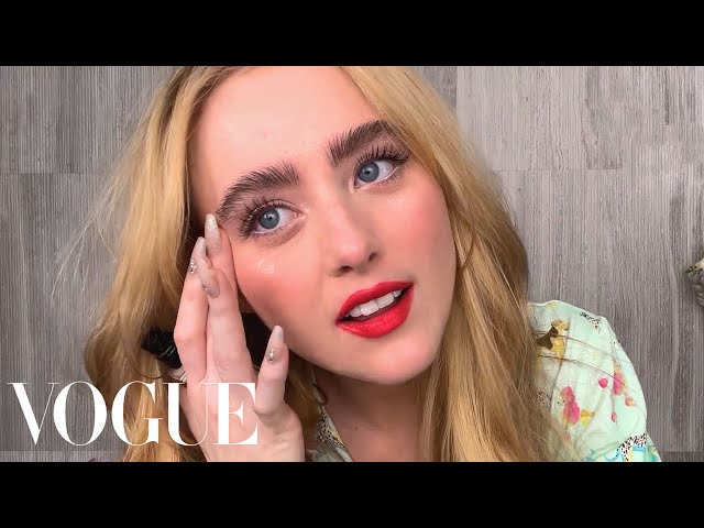 Ant-Man's Kathryn Newton on Fluffy Brows and the Perfect Red Lip | Beauty Secrets | Vogue