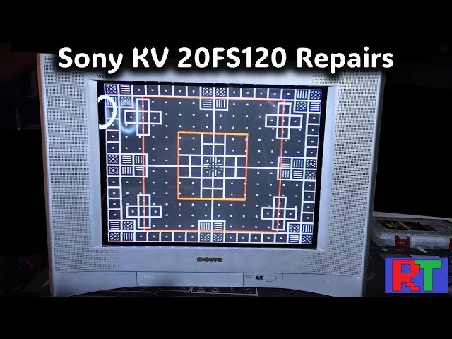 This Sony Flat Trinitron - Shaky Picture Repair