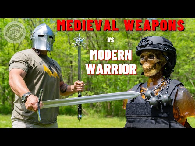 Medieval Weapons vs The Modern Warrior (How Lethal Are Medieval Weapons ???)