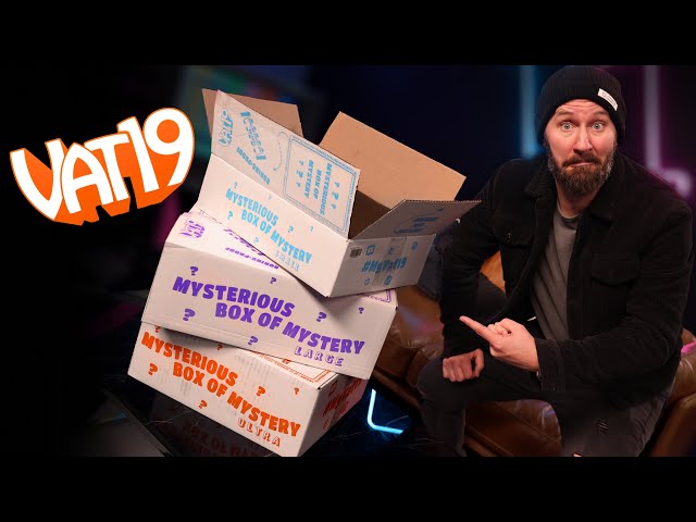 Unboxing The Latest Ultra Mega Mystery Boxes from Vat19!