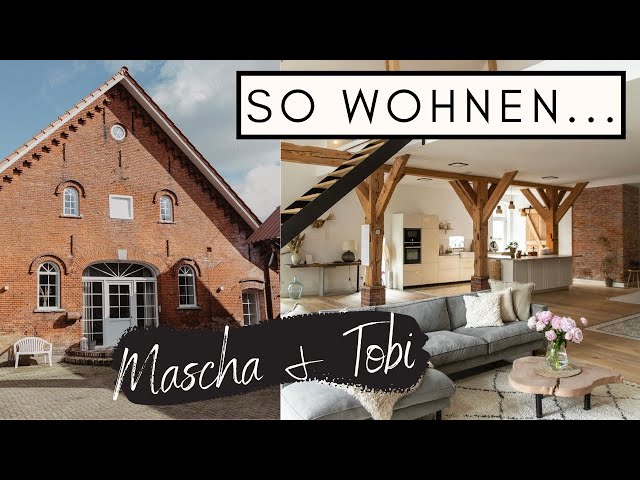 SO WOHNEN...Mascha und Tobi | Stylishes DIY Loft im alten Kuhstall in der Nähe von Bremen