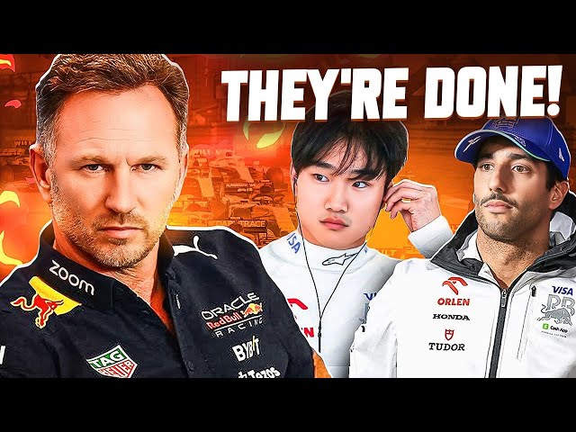 Red Bull drops BOMBSHELL on Ricciardo & Tsunoda!