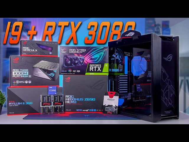Crazy $3500 ROG Gaming PC Build + 1440P & 4K Benchmarks