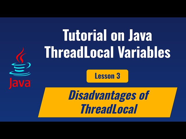 Java Thread Local Problems