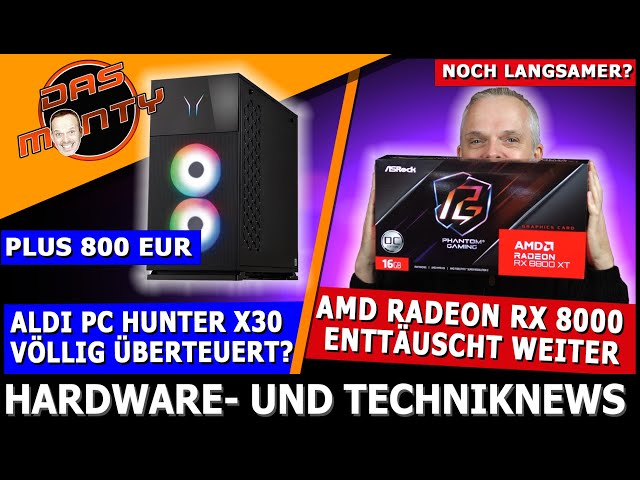 AMD RX 8000 enttäuscht weiter | Aldi RX 4080 Super PC überteuert? | Fallout   im Boom | News