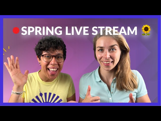 Spring Live Stream 2023 🐰
