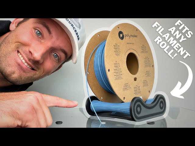 How I Made a Filament Holder That Fits ANY Spool!