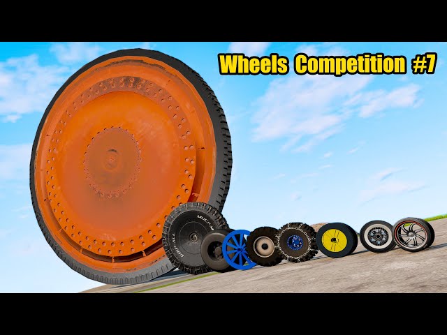 Wheels Competition #7 - Who is better? - Beamng drive