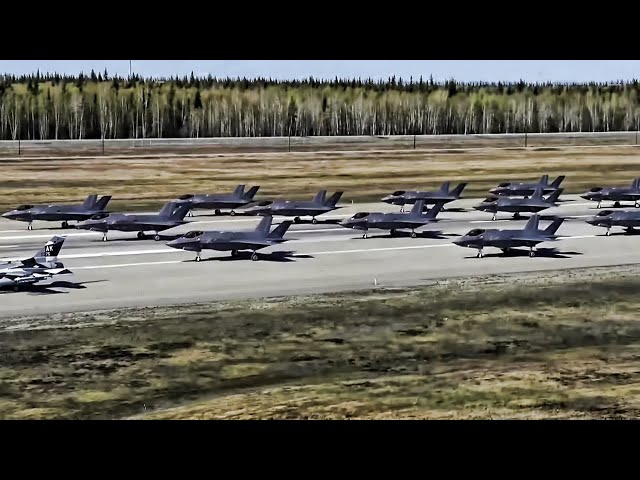 Max Fighter Jet Formation • Eielson Air Force Base 2022