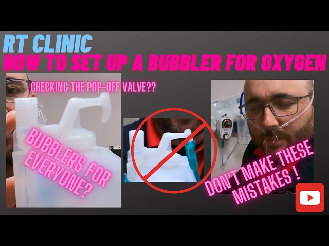 RT Clinic | Nasal Cannula Bubblers | Set up Demo and Why Every Patient Oxygen Needs One