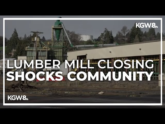 Banks lumber mill shuts down, leaving community in the lurch