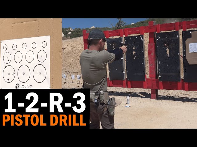 Pistol Drill: 1-2-Reload-3