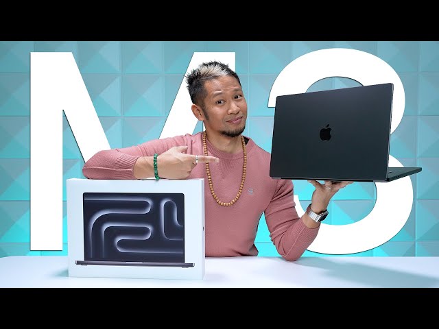 M3 Max MacBook Pro Unboxing - How Black is Space Black?
