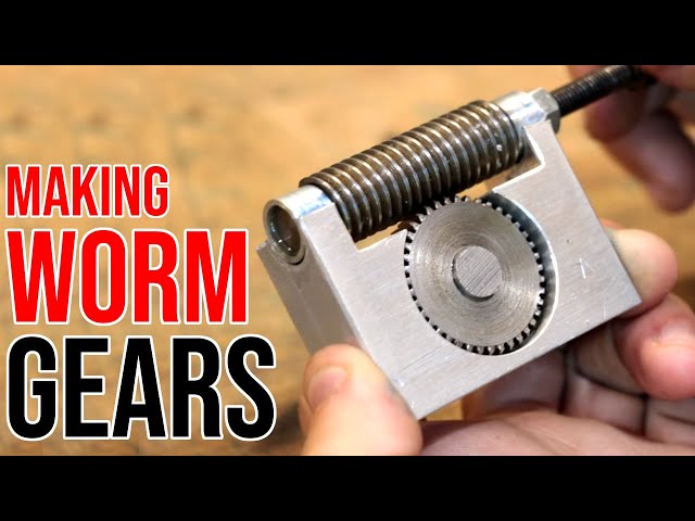 Making Worm Gears. Harder Than You Might Think