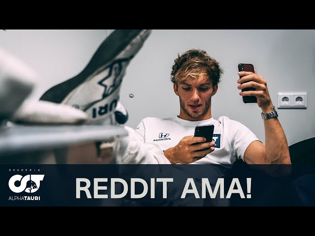 Pierre Gasly's Reddit AMA 2020