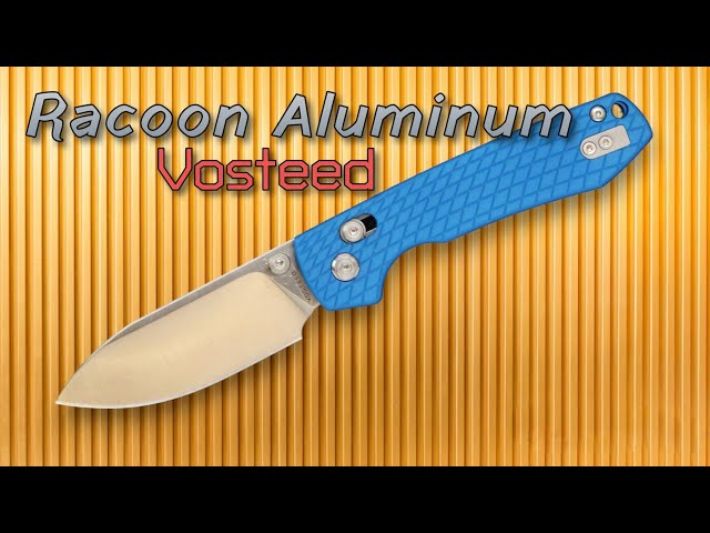 NEW! Vosteed Racoon Aluminum Handle Crossbar Lock Folder!