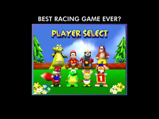 Diddy Kong Racing beats Mario Kart every time