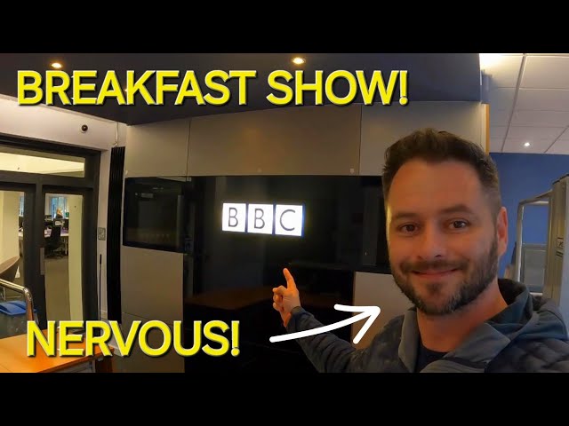 I WENT ON THE BBC! NEVER BEEN SO SCARED! 😬