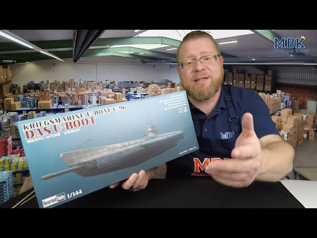 MBK packt aus #919 - 1:144 Kriegsmarine U-Boat U-96 "Das U-Boot" (Neverland Hobby 8001)