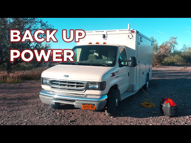 Success! Our Emergency Generator Is Ready For Another Year! | Ambulance Conversion Life