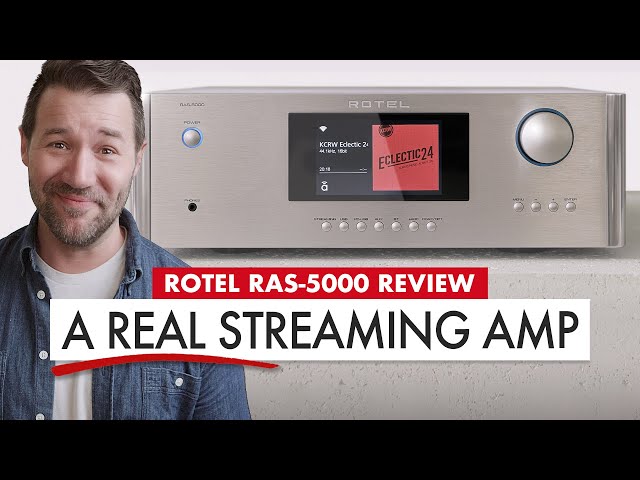 Rotel's BEST AMP for Streaming Music 📌 ROTEL RAS-5000 REVIEW