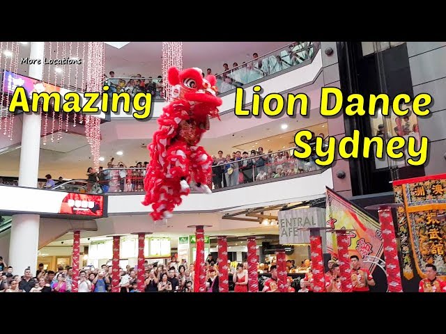 Sydney Lion Dance - Lunar New Year 2019 Sydney