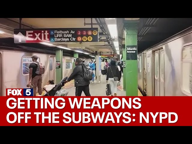 NYPD announces a new way to get weapons off the subways after multiple stabbings