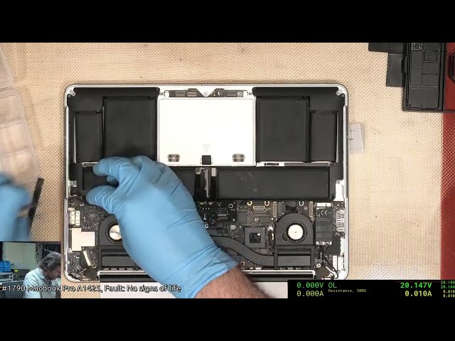 #1790 Against all recommendations; repairing the trouble prone Macbook A1425