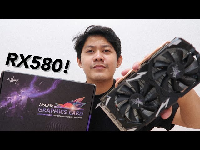 SULIT GRAPHICS CARD UNDER 5K! Aisurix RX 580 8G Review (Philippines)