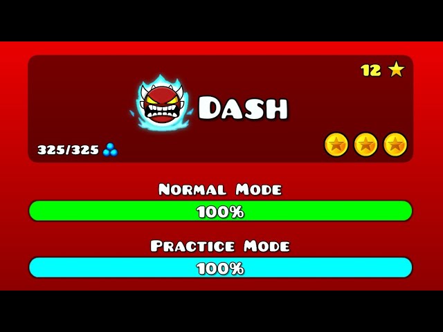 Extreme Dash | Geometry Dash 2.2 (Dash but Extreme Demon)