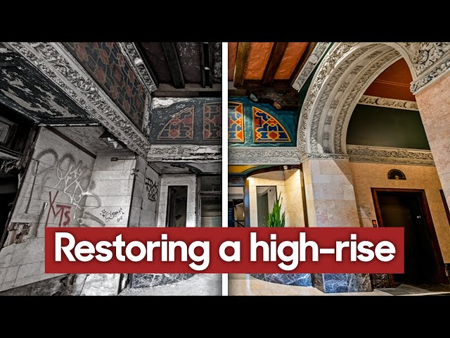 Restoring Detroit: This Historic Building was Nearly DEMOLISHED.