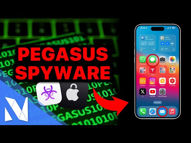 Apple warnt OFFIZIELL vor der Pegasus-Spyware auf dem iPhone📱 Jetzt schützen! ⚠️ | Nils-Hendrik Welk