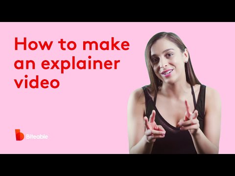 Make the perfect explainer video