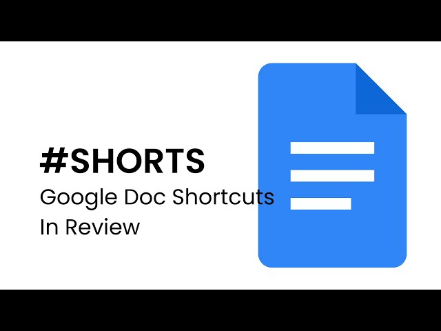 The Easy Way to Make New Google Docs #shorts