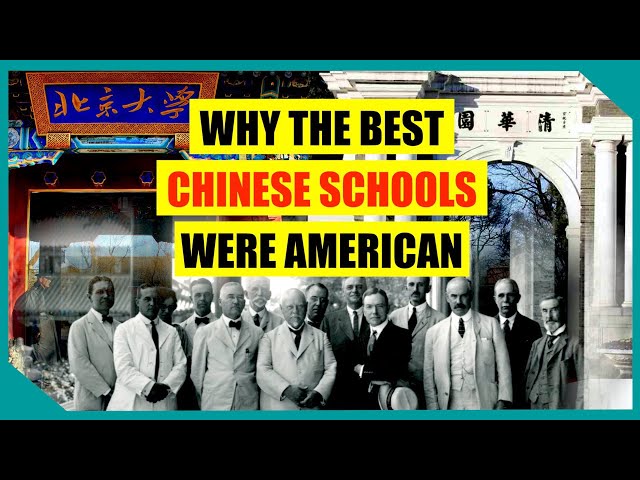 Sino-US relations before the CCP (1) Americans helped build Chinese higher education
