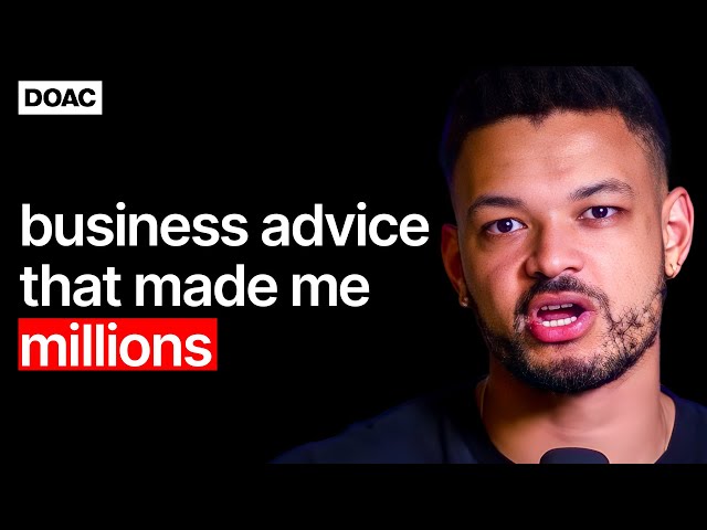 6 BEST Pieces Of Business Advice That Made Me Millions | E103
