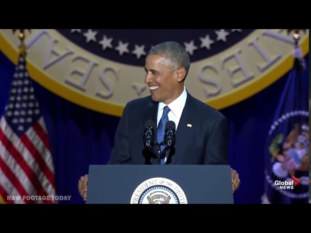 President Barack Obama's farewell address, full speech