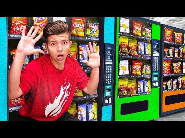 I Survived 24 Hours in a Vending Machine