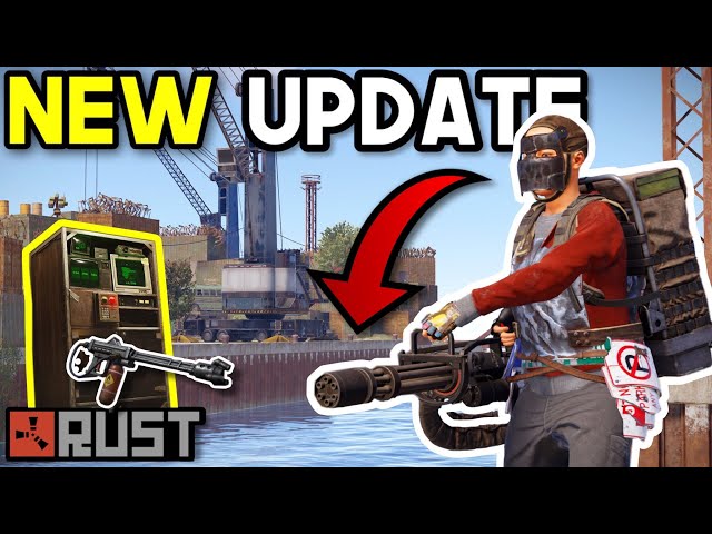 Everything NEW in the Biggest Rust UPDATE in 2024 (Miniguns, Flamethrower, TC Skin and MORE!)