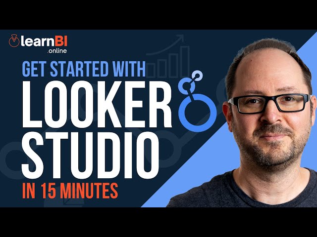 Get Started with Looker Studio in 15 Minutes | 2023 Looker Studio Tutorial For Beginners