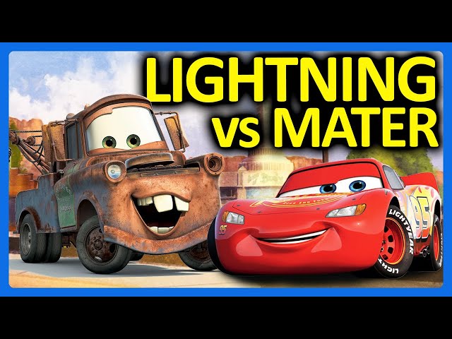 Cars : Lightning McQueen vs Mater!!