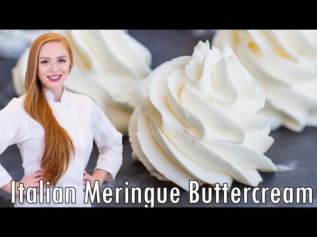 How to Make: Italian Meringue Buttercream Recipe - Perfect for Piping & Cake Decorating!!