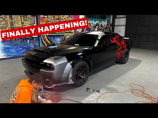 MY DEMON GETS MAJOR UPGRADES! *CHANGED THE WHOLE CAR*