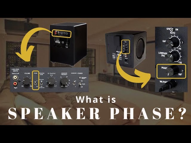 Speaker Phase and How to Set It