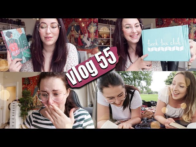 A rough week & staying positive: Reading vlog #55 | Book Roast