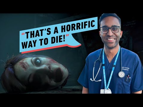 ER Doctor Reacts to Until Dawn Best Deaths